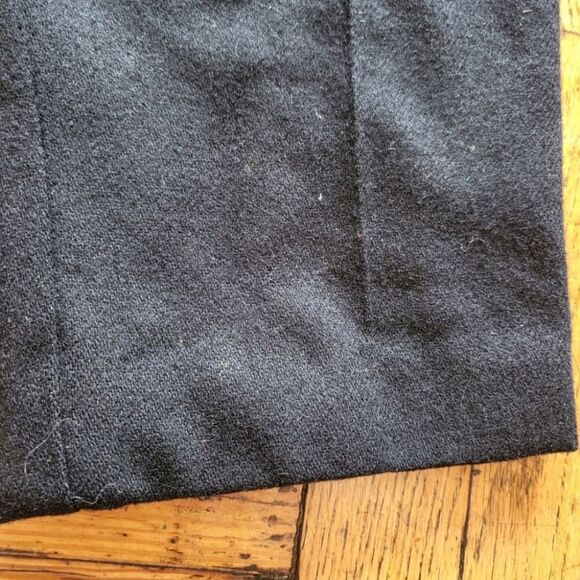 Requirements Vintage 100% Wool Pants Black Size 8 - Picture 4 of 10